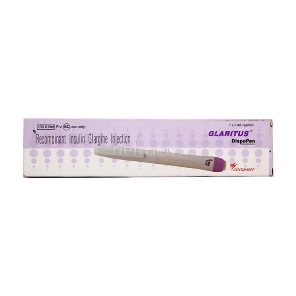 Netmeds | Glaritus 100IU Pen(Dispo) 1X3ml