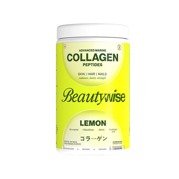 Netmeds | Beautywise Advanced Collagen Peptides (Lemon) 200 gm
