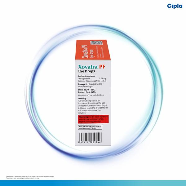 XOVATRA PF Eye Drops 5ml - Glaucoma-Eye