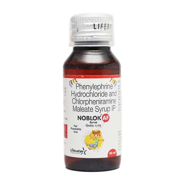 Noblok AF Orange Flavoured Syrup 60ml - Cough And Cold-Cou