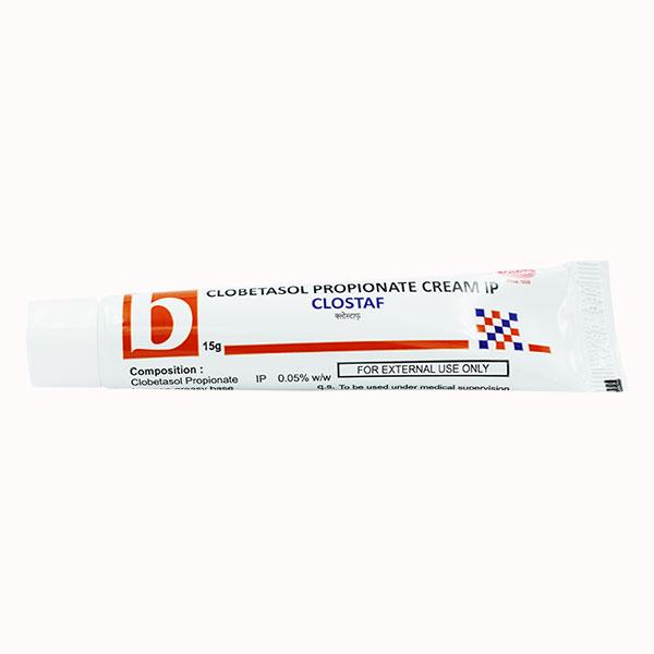 CLOSTAF Cream 15gm - Skin Infections-Toc