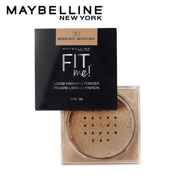 Maybelline New York Fit me Loose Finishing Powder,30 Medium Deep 20 gm - Loose Powder