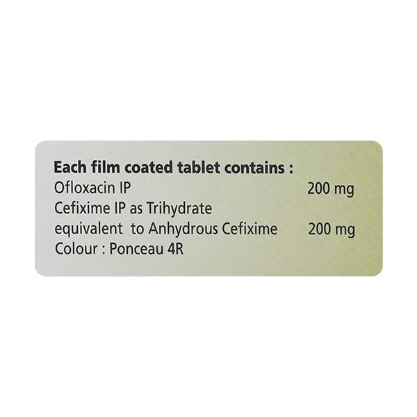 OFLA PLUS Tablet 10's - Bacterial Infections-Cep