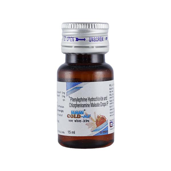 NAM COLD AF Drops 15ml - Cough And Cold-Cou