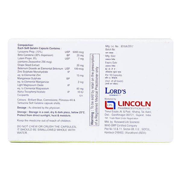 L BEX FORTE + Capsule 10's - Supplements-Vam