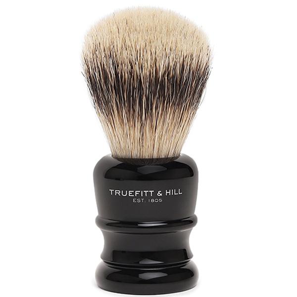 Truefitt and Hill Faux Ebony Super Handmade Shaving Brush Wellington Luxury Essential Grooming Collection For Men 1's - Shaving Brushes