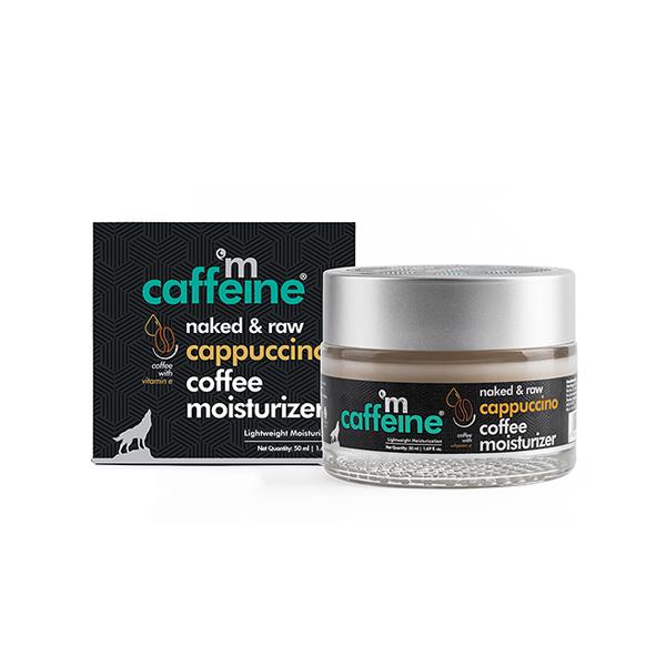 Netmeds | MCaffeine Lightweight Cappuccino Coffee Face Moisturizer with Vitamin E & Almond Milk for All Skin Type 50 ml