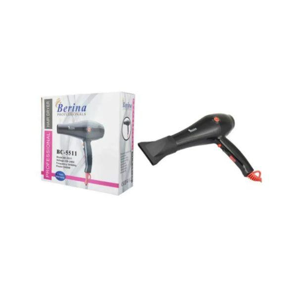 Berina Professional Hair Dryer BC-5511(2400W) 500 gm - Hair Dryers