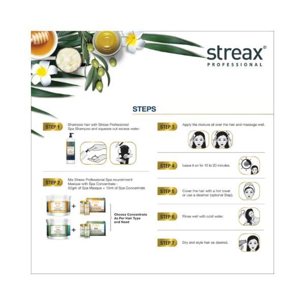Streax Professional Repair & Reconstruct Concentrate 60 ml - Hair Creams