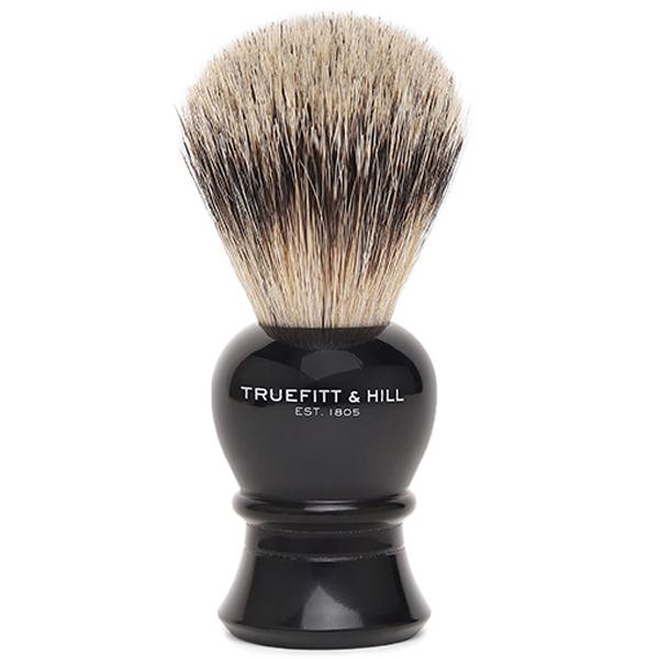 Truefitt and Hill Faux Ebony Super Handmade Shaving Brush Regency Luxury Essential Grooming Collection For Men 1's - Shaving Brushes
