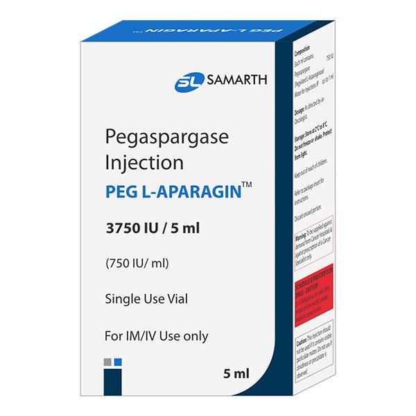 PEG L APARAGIN 3750iu Injection 5ml - Cancer Oncology-Cyt