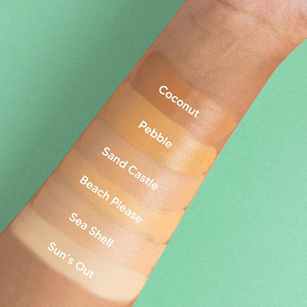 Ilana Soft Blur Cream Concealer & Foundation with SPF 50 Beach Please 5 gm - Concealer