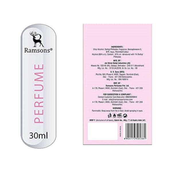 RAMSONS U R Lovely & Sexy Heart Combo 1 Eau De Parfum 100ml & 1 Eau De Parfum 30ml 2's - Perfumes (Edt/Edp)