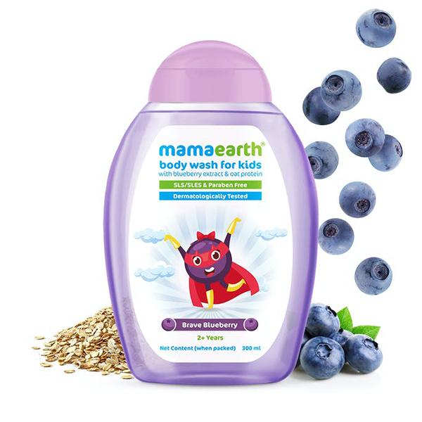 Netmeds | Mamaearth Brave Blueberry Body Wash For Kids 300 ml