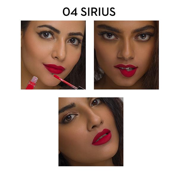 SUGAR Cosmetics Mettle Liquid Lipstick - 04 Sirius (Cherry Red) 7 gm - Liquid Lipsticks