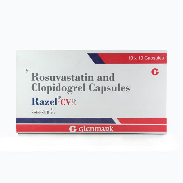 Razel CV 10/75mg Capsule 10'S - High Cholesterol-Dys