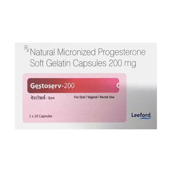 GESTOSERV 200 Capsule 10's