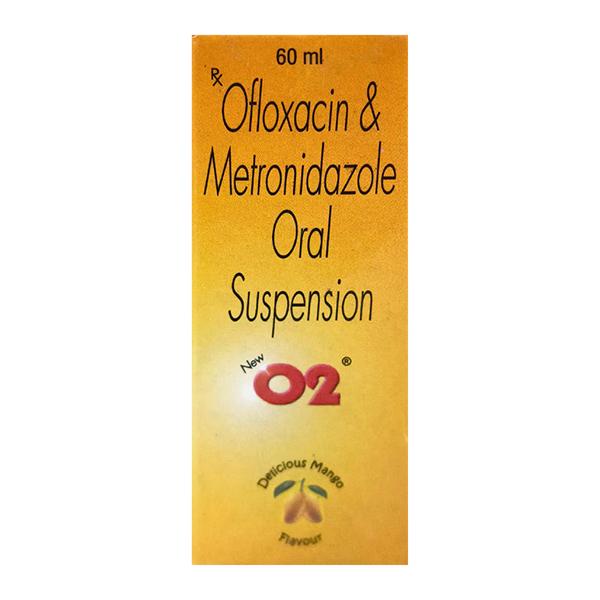 O2 NEW DELICIOUS MANGO FLAVOUR Suspension 60ml - Bacterial Infections-ABC