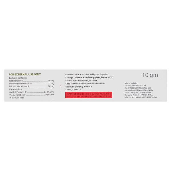 NADIBET M Cream 10gm - Skin Infections-Oth