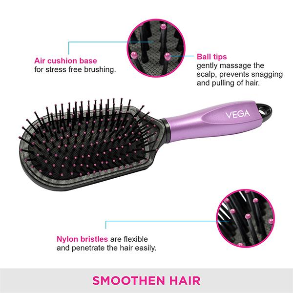 Vega Cushion Brush (E18 - CB) 1's - Hair Brushes