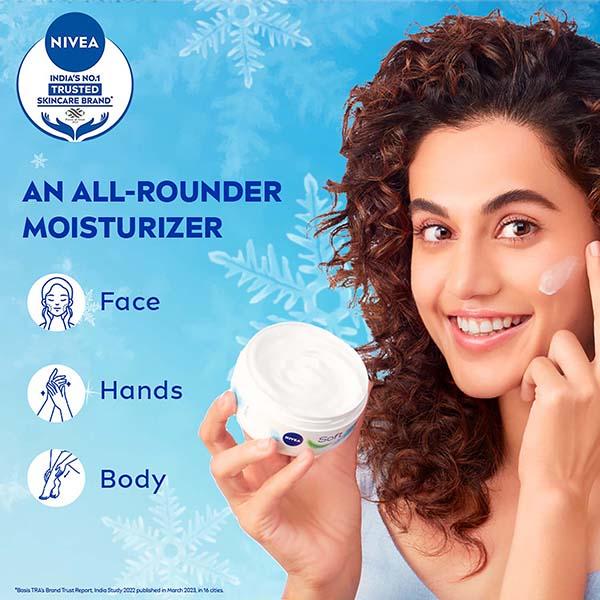 Nivea Soft Light Moisturiser 100 ml - Face Moisturizers