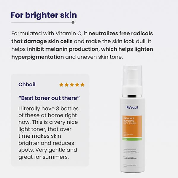 Reequil Vitamin C Face Toner 100 ml - Toners