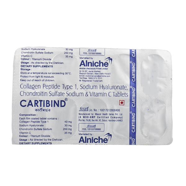 CARTIBIND Tablet 10's - Supplements-Sup