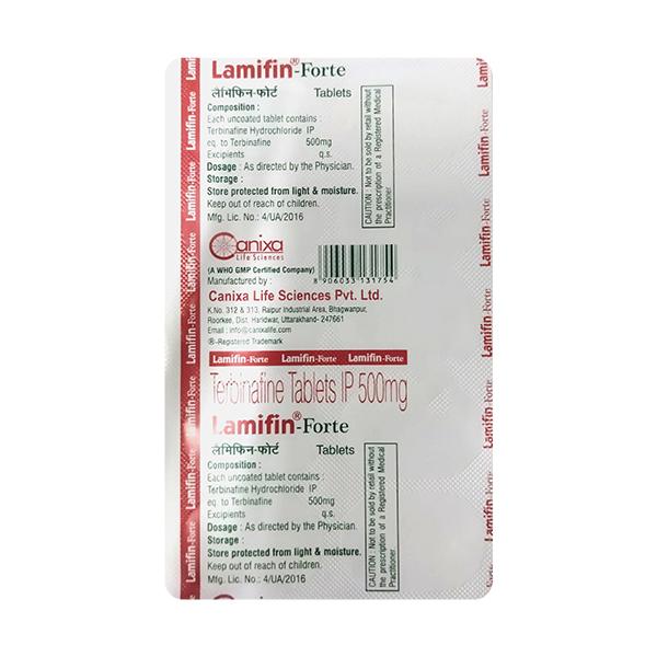 Netmeds | LAMIFIN FORTE Tablet 10's
