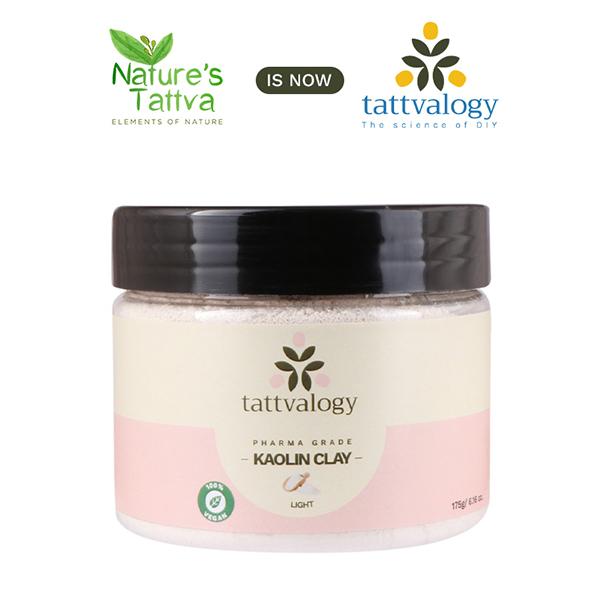 Tattvalogy Pure & Natural Kaolin Clay- IP Grade 175 gm - Masks & Peels