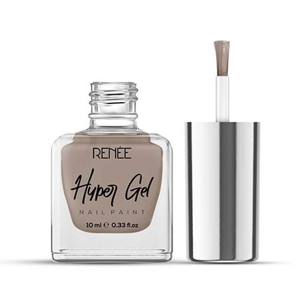 RENEE Hyper Gel Nail Paint - Hazy Grey 10 ml - Nail Polish