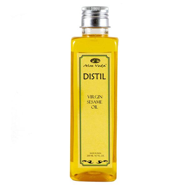 Netmeds | Aloe Veda Distil Virgin Sesame Oil 200 ml