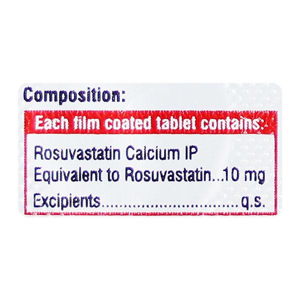ROSVASTAT 10 Tablet 10's - High Cholesterol-Dys