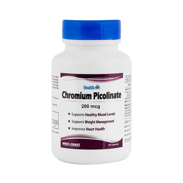 Netmeds | Healthvit Chromium Picolinate -Capsules 60's