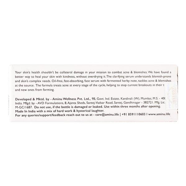 AMINU The immaculate - Clarifying Concentrate 10 ml - Face Serum