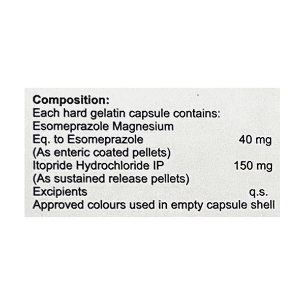 ESOMIFYL IT Capsule 10's - Ulcer/Reflux/Flatulence-Aaa