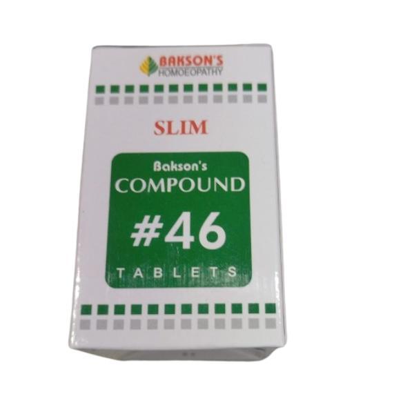 Netmeds | Bakson's Compound 46 Slim Tablet 25 gm