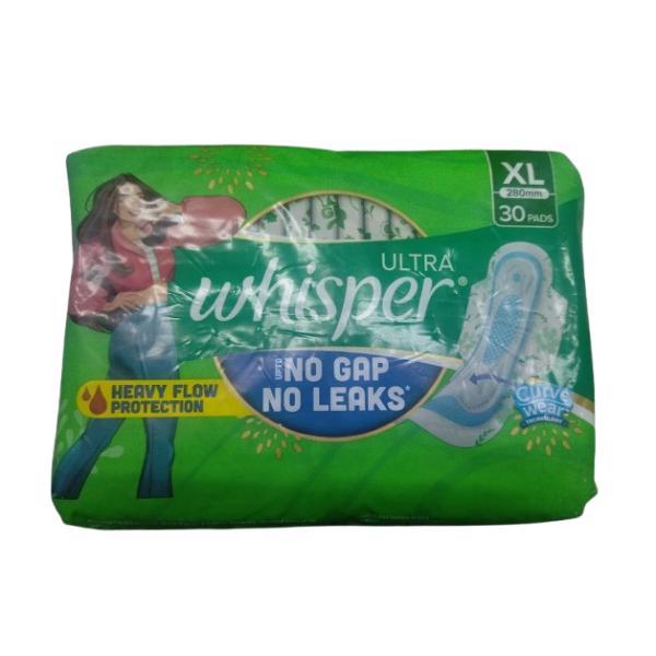 Netmeds | Whisper Ultra XL Sanitary Pads 30's