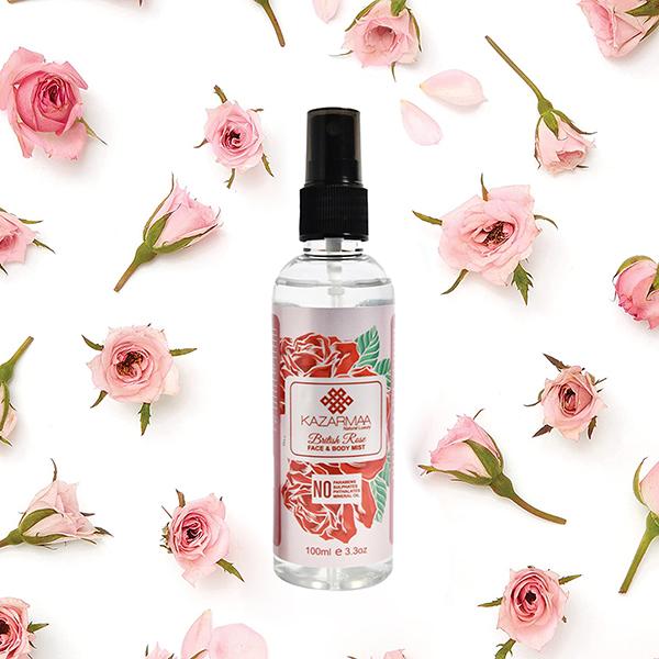 Kazarmaa British Rose Face & Body Mist 150 ml - Face Mists