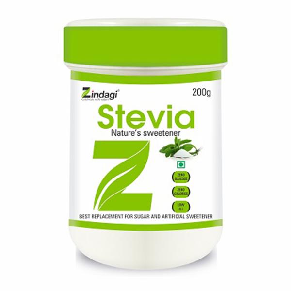Netmeds | Zindagi Stevia Natural Sweetener Powder 200 gm