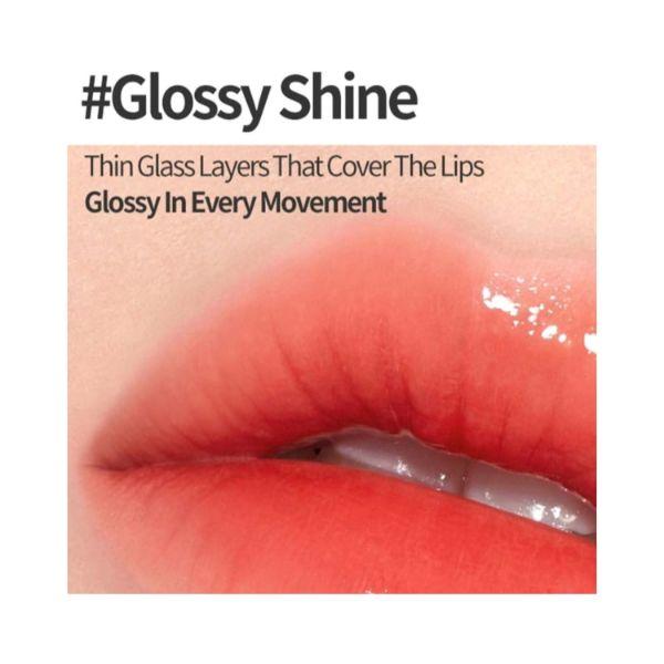 ETUDE Glass Rouge Tint RD301 Sunset Glow 3.2 gm - Lipsticks