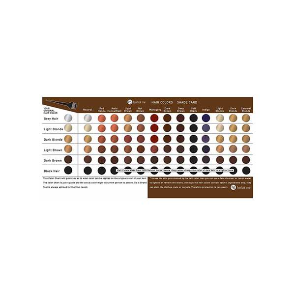 HM Herbal Me Nut Brown Certified natural Hair Colour 200 gm - Powder