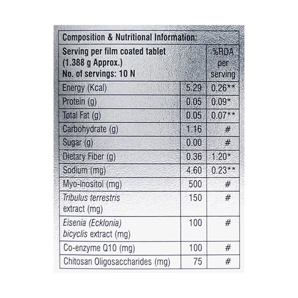 BESTFORM M Tablet 10's - Supplements-Vam