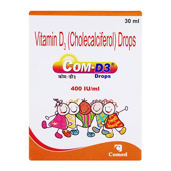 COM D3 400IU Drops 30ml - Supplements-Vit