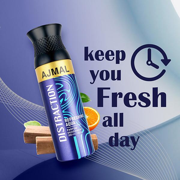 Ajmal Distraction Deo 200 Ml - Deodorants/Roll-Ons