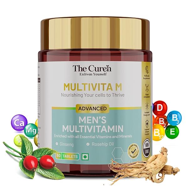The Curen Multivita M Advanced Men'S Multivitamin Tablet 60's - Multi-Vitamins