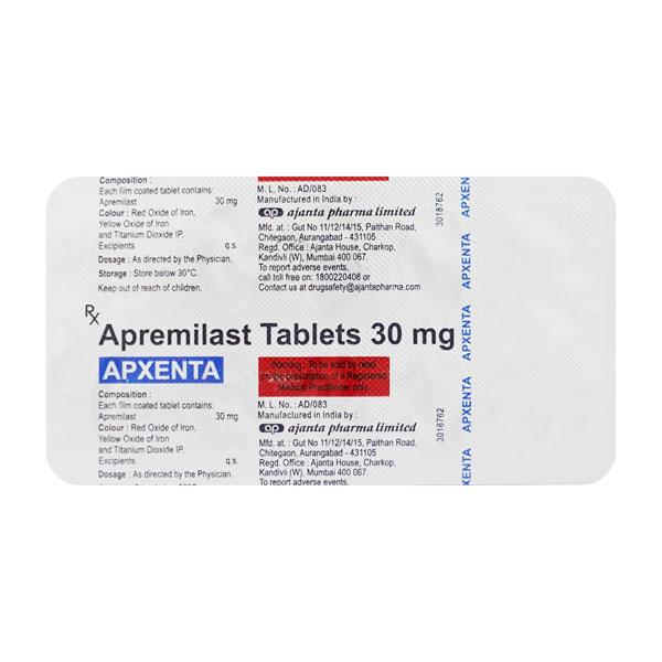 Netmeds | Apxenta 30mg Tablet 10'S