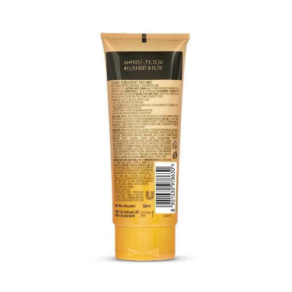 Lakme 9 To 5 Sun Expert Tint Hint Spf 50+++ Sunscreen 100 ml - Face Sunscreen