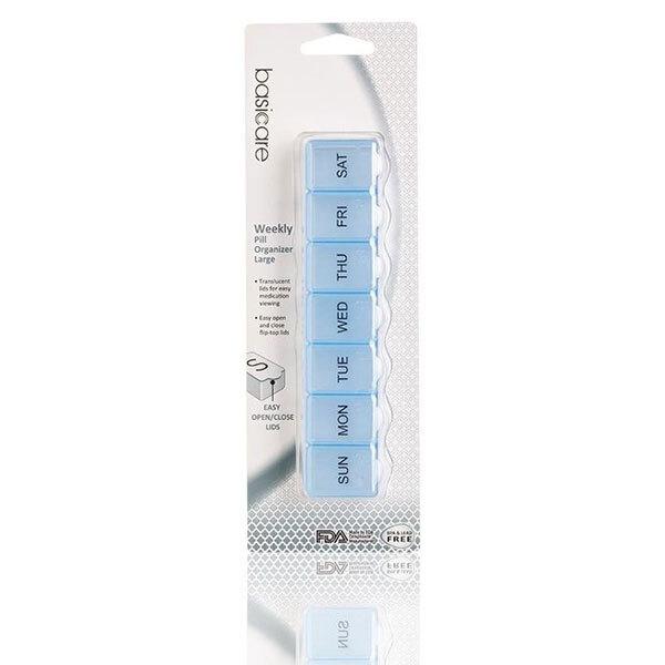 Basicare Weekly Pill Organizer Large 1's - Others