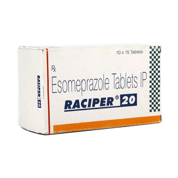 Raciper 20mg Tablet 15'S - Ulcer/Reflux/Flatulence-Aaa