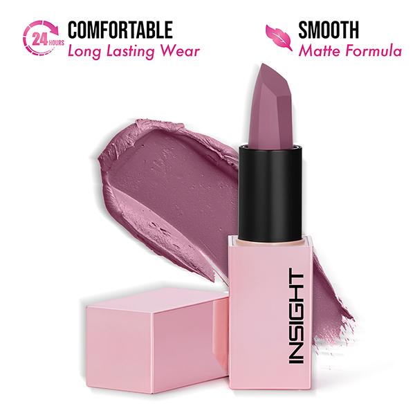 Netmeds | Insight Cosmetics Prime Matte Lipstick - Irish Coffee 3.8 gm